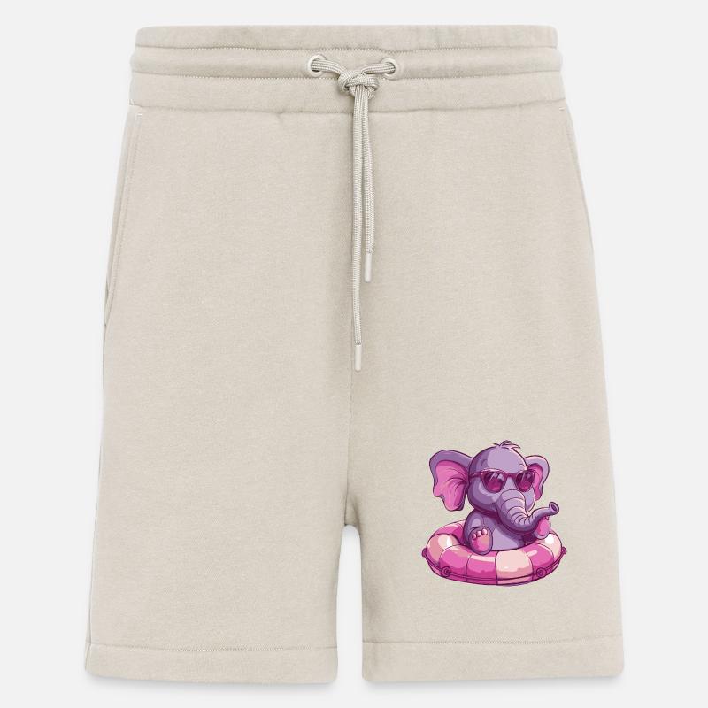 Elefant Comic Cool - Shorts - made by SPREAD - WARM CLAY