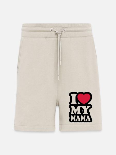 I love my mama - Shorts - made by SPREAD - WARM CLAY