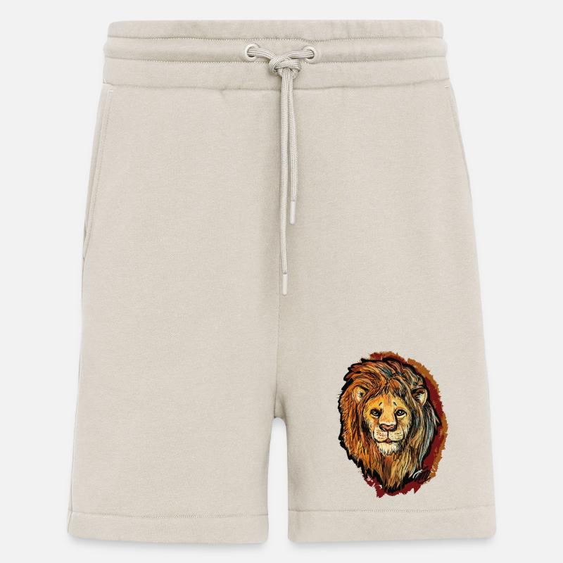 Der Rote Löwe - Shorts - made by SPREAD - WARM CLAY