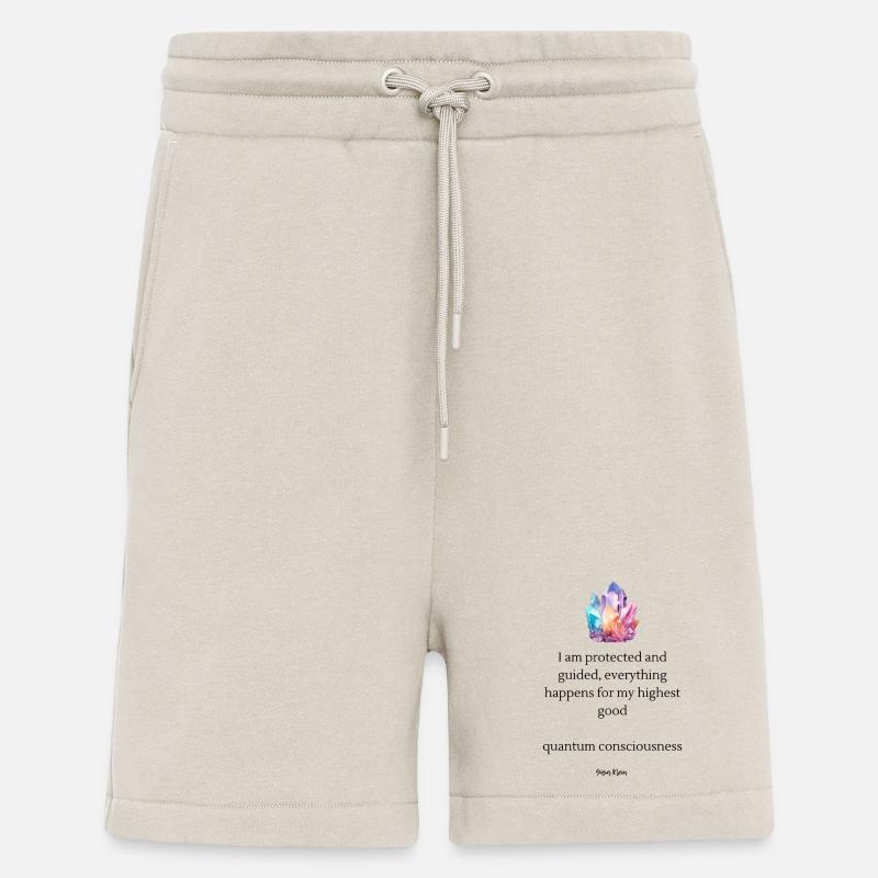 Grappe de couleurs cristallines - Short bio décontracté fabriqué en UE - WARM CLAY