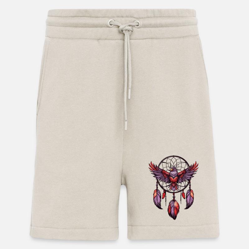 Traumfänger mit Vogel - Shorts - made by SPREAD - WARM CLAY