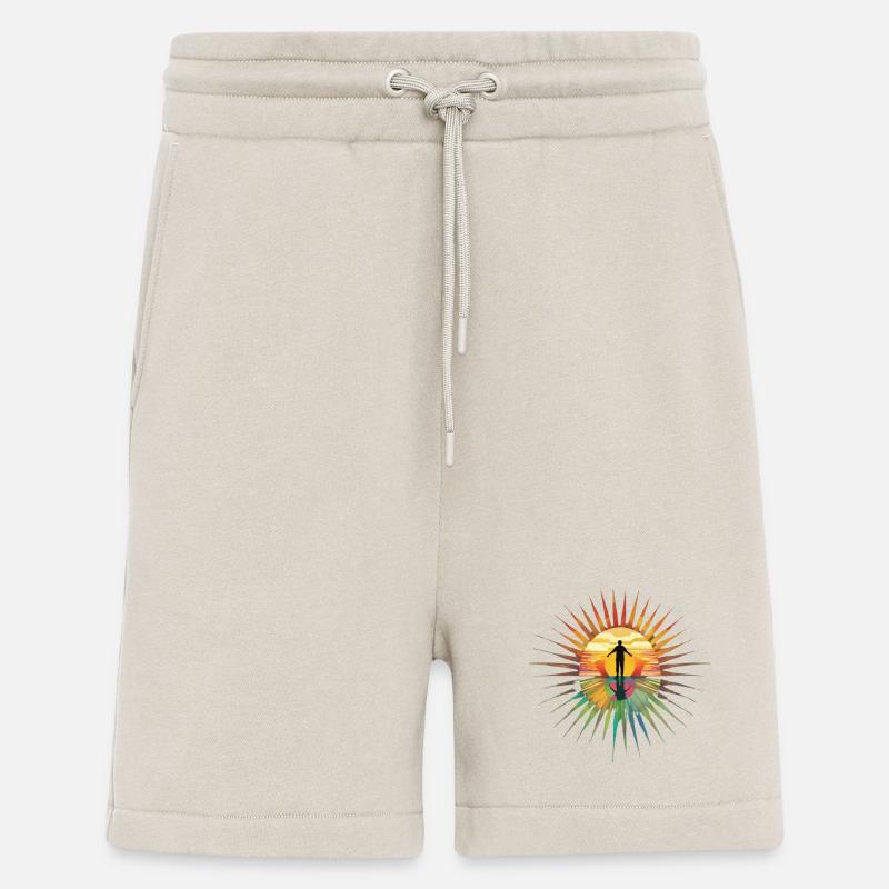 Stilvoll strahlen mit dem Regenbogenstern - Shorts - made by SPREAD - WARM CLAY