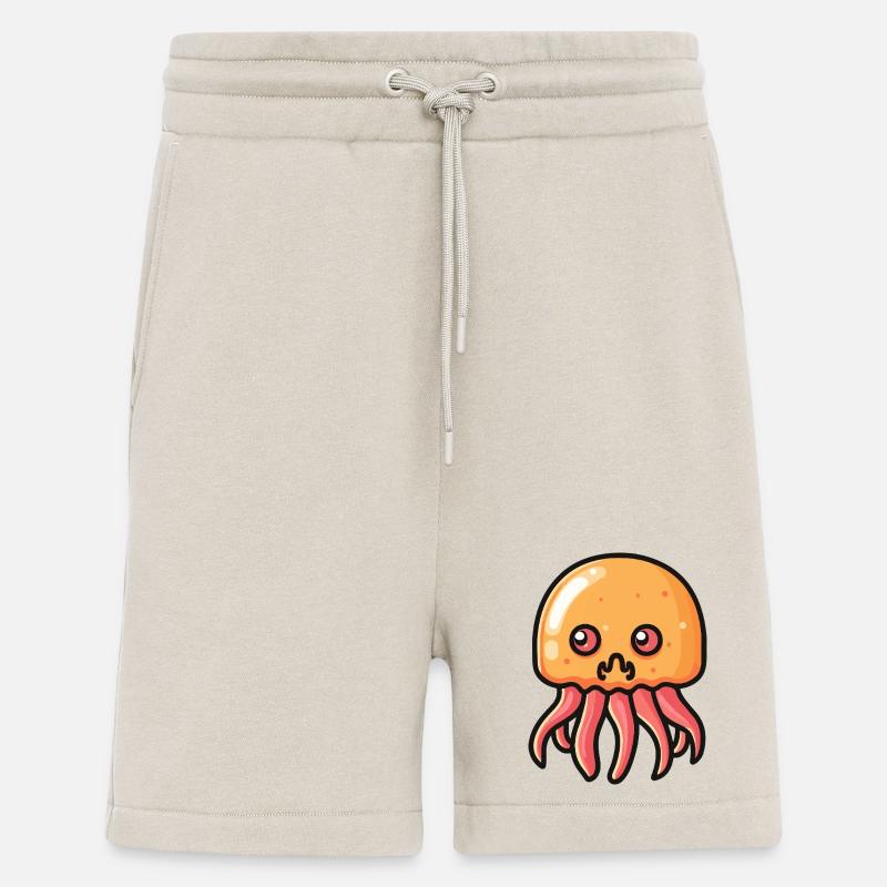 Jellyfish Halloween Comic Funny - Shorts - made by SPREAD - WARM CLAY