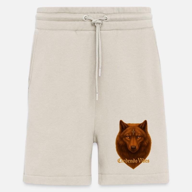 Empty Credendo Wolf - Shorts - made by SPREAD - WARM CLAY