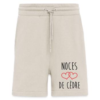 Zedernhochzeit – 49 Jahre Ehe - Shorts - made by SPREAD - WARM CLAY - Vorne