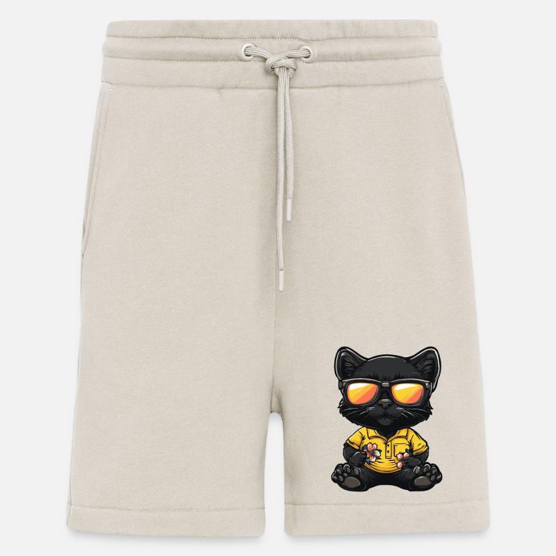 Panther Comic Urlaub - Shorts - made by SPREAD - WARM CLAY