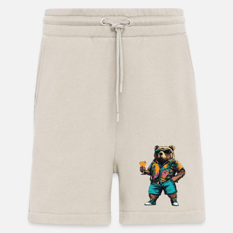 Bär Comic Sommer - Shorts - made by SPREAD - WARM CLAY