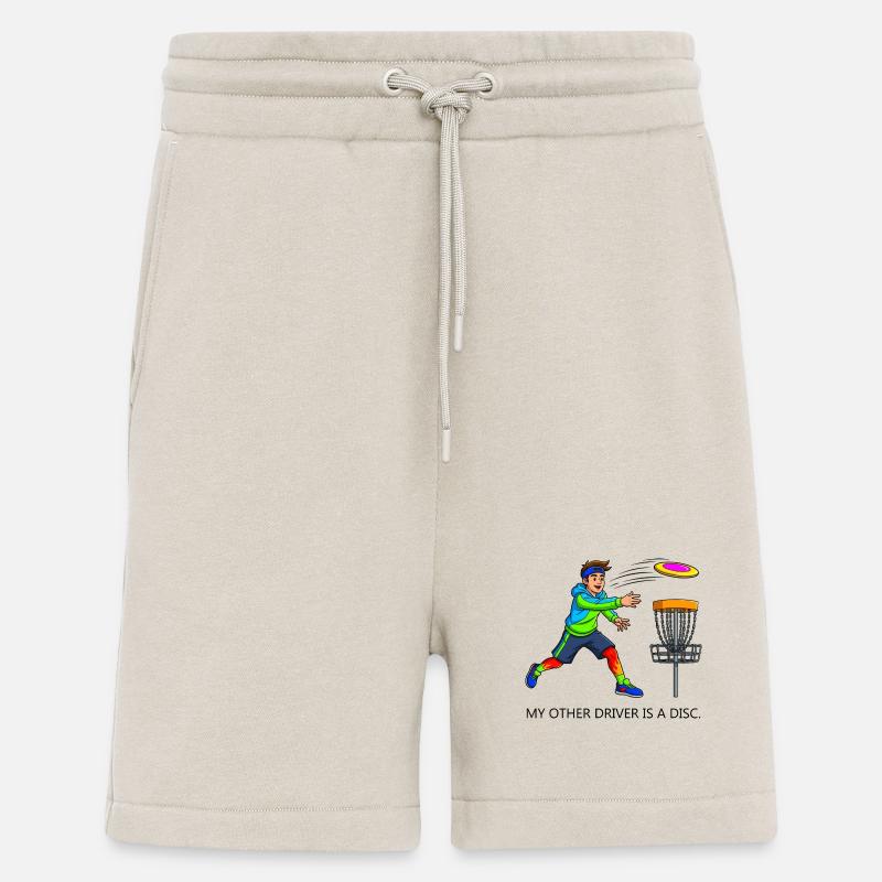 Lecteur de disc golf - Short bio décontracté fabriqué en UE - WARM CLAY