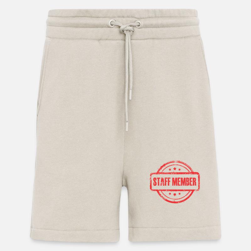 Tampon du bâton - Short bio décontracté fabriqué en UE - WARM CLAY