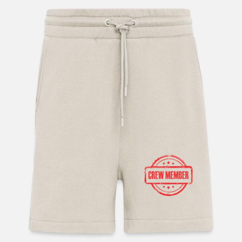 Crew Stempel - Shorts - made by SPREAD - WARM CLAY