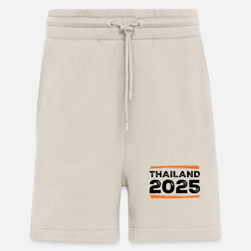 Thaïlande 2025 Dire - Short bio décontracté fabriqué en UE - WARM CLAY