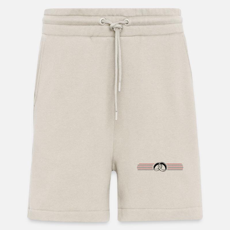 Eheringe Symbol Hochzeit - Shorts - made by SPREAD - WARM CLAY