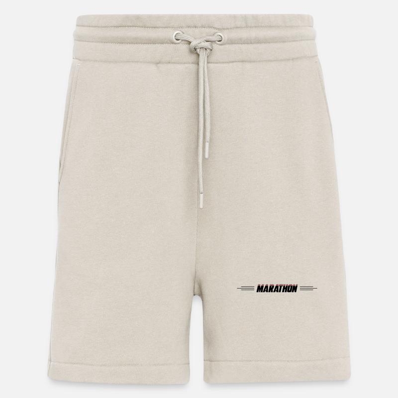 Marathon Laufen Linie - Shorts - made by SPREAD - WARM CLAY