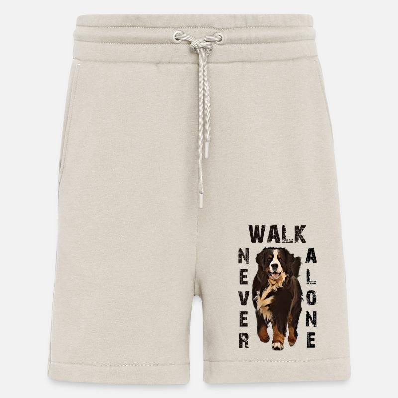 Bernese mountain dog - Shorts - made by SPREAD - WARM CLAY