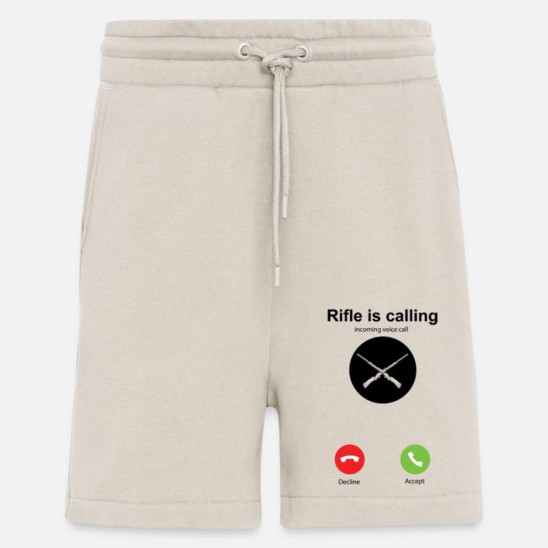 Mein Gewehr ruft mich - Shorts - made by SPREAD - WARM CLAY