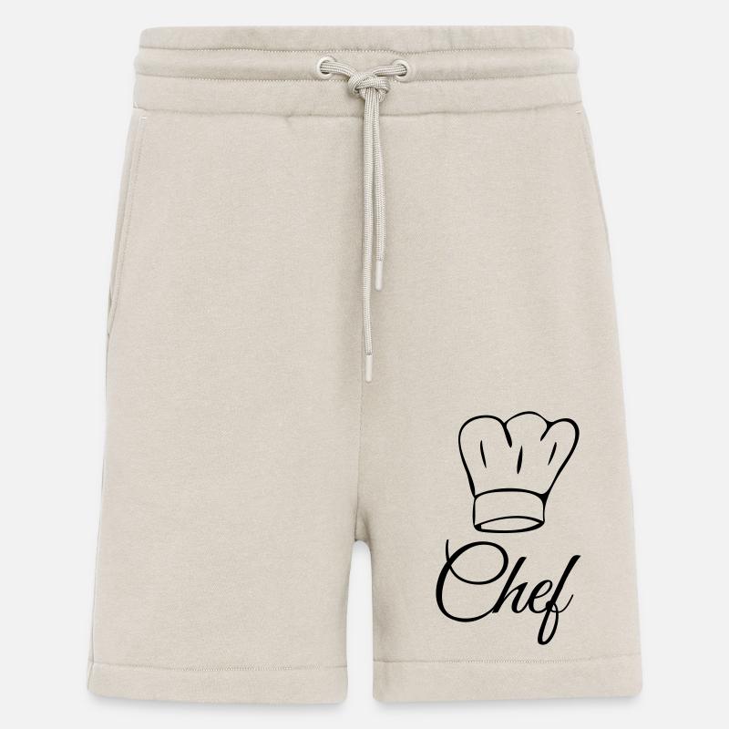 Küchenchef Koch Chef - Short bio décontracté fabriqué en UE - WARM CLAY