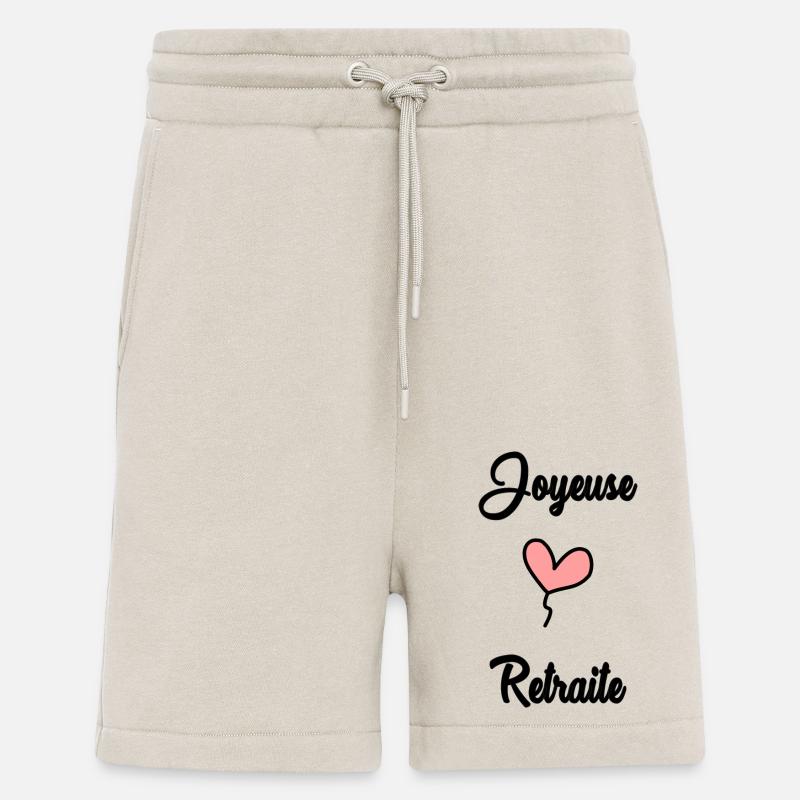 RETIREMENT. RETIREMENT. RETIRED - Shorts - made by SPREAD - WARM CLAY