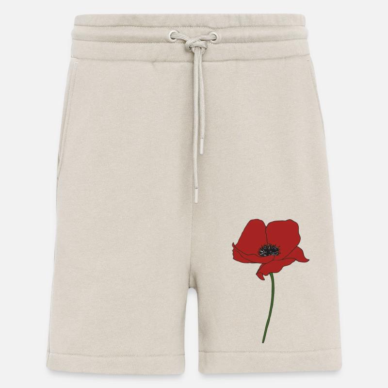 mohnblume - Shorts - made by SPREAD - WARM CLAY