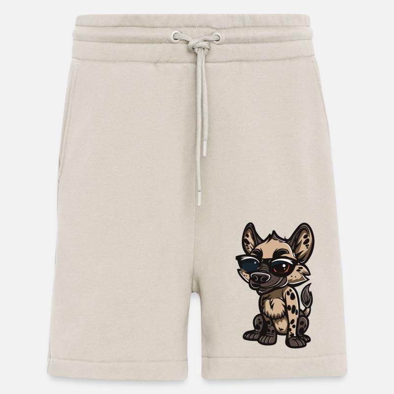 Hyäne Tier - Shorts - made by SPREAD - WARM CLAY