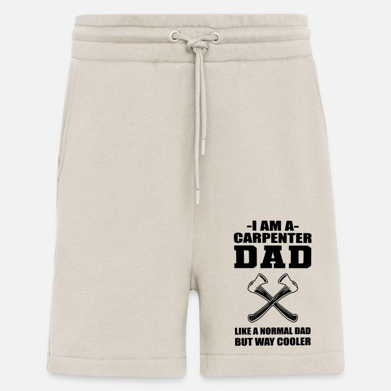 I am a carpenter dad. - Shorts - made by SPREAD - WARM CLAY