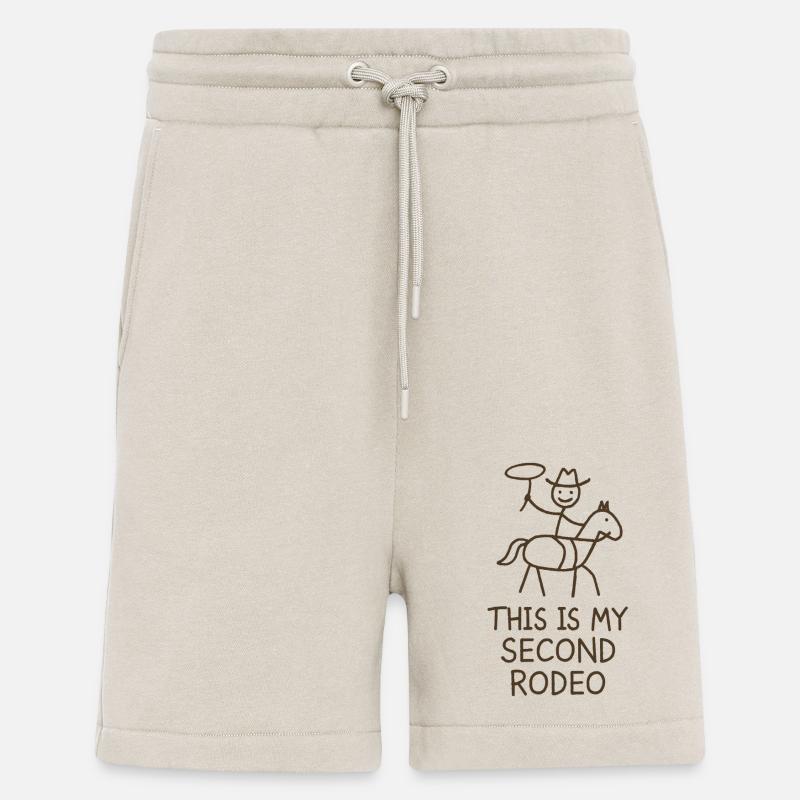 C’est mon deuxième rodéo - Short bio décontracté fabriqué en UE - WARM CLAY