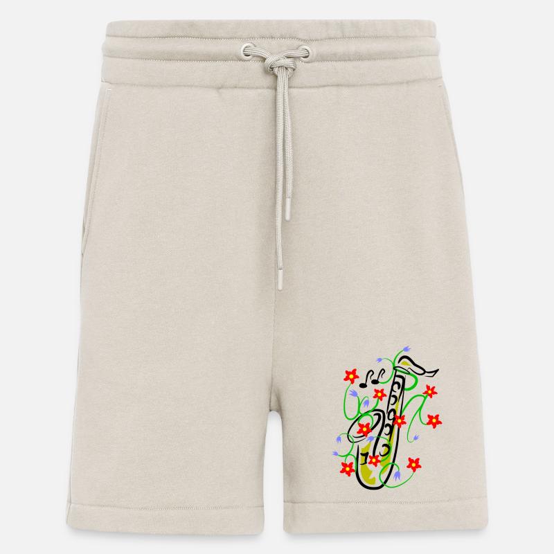 Conception du saxophone - Short bio décontracté fabriqué en UE - WARM CLAY