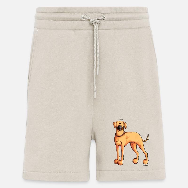 Mignon Rhodesian Ridgeback - Short bio décontracté fabriqué en UE - WARM CLAY