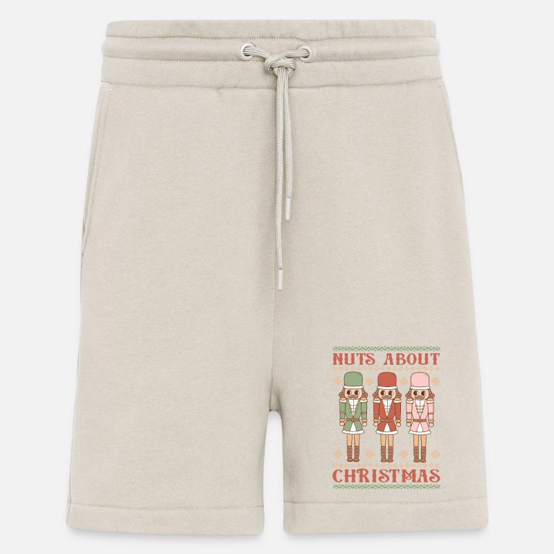 Pull de Noël moche - Short bio décontracté fabriqué en UE - WARM CLAY