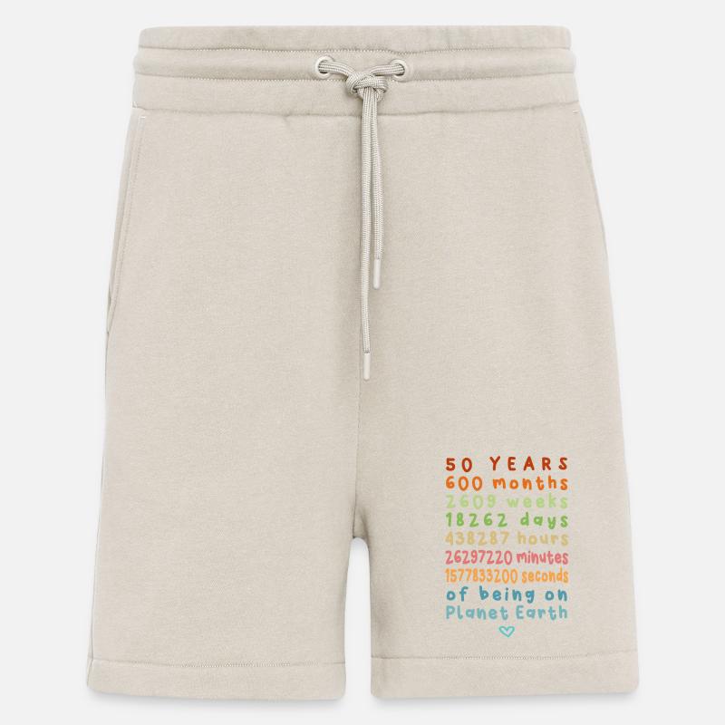 50-jähriges Jubiläum - Shorts - made by SPREAD - WARM CLAY