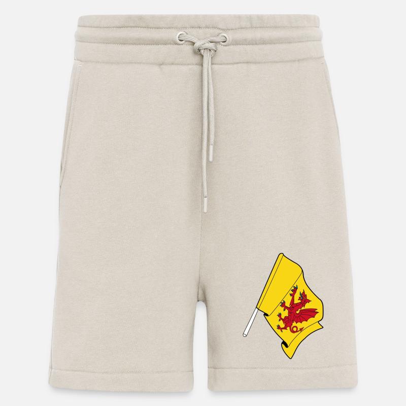 Drapeau du Somerset - Short bio décontracté fabriqué en UE - WARM CLAY