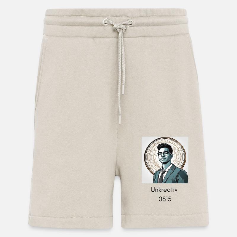 Manque de créativité 2 - Short bio décontracté fabriqué en UE - WARM CLAY