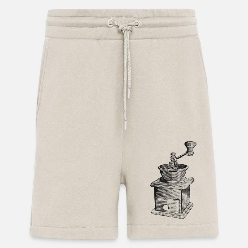 Kaffeemühlen Design - Shorts - made by SPREAD - WARM CLAY