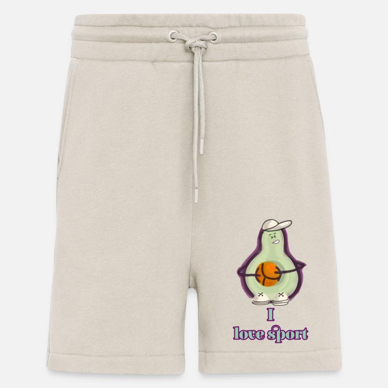 Avocado-Training - Shorts - made by SPREAD - WARM CLAY