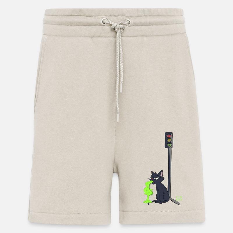 Sick Cat Viazoo - Shorts - made by SPREAD - WARM CLAY