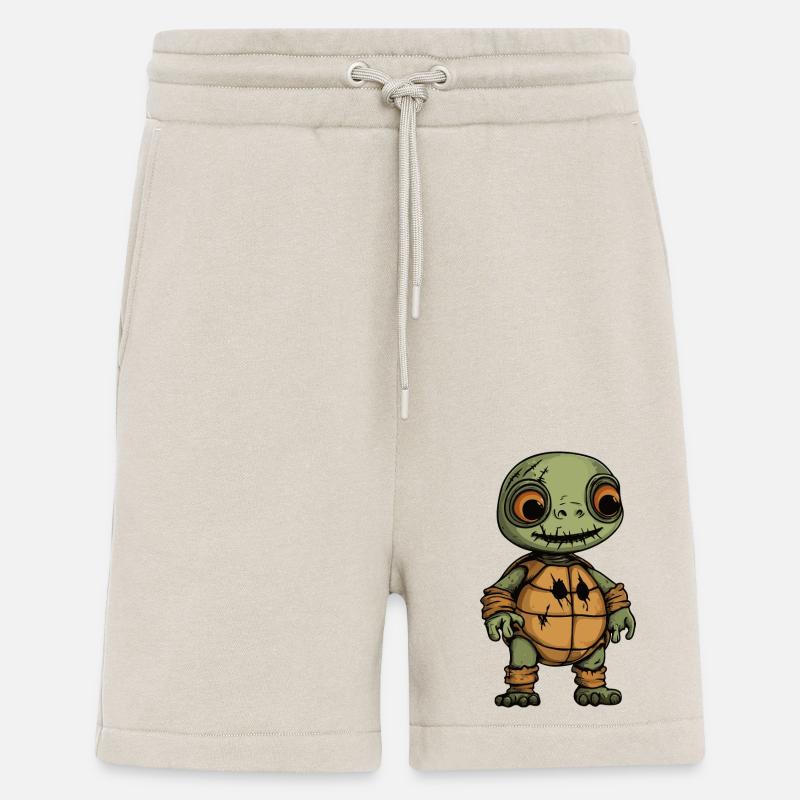 Turtle Halloween Comic Funny - Shorts - made by SPREAD - WARM CLAY