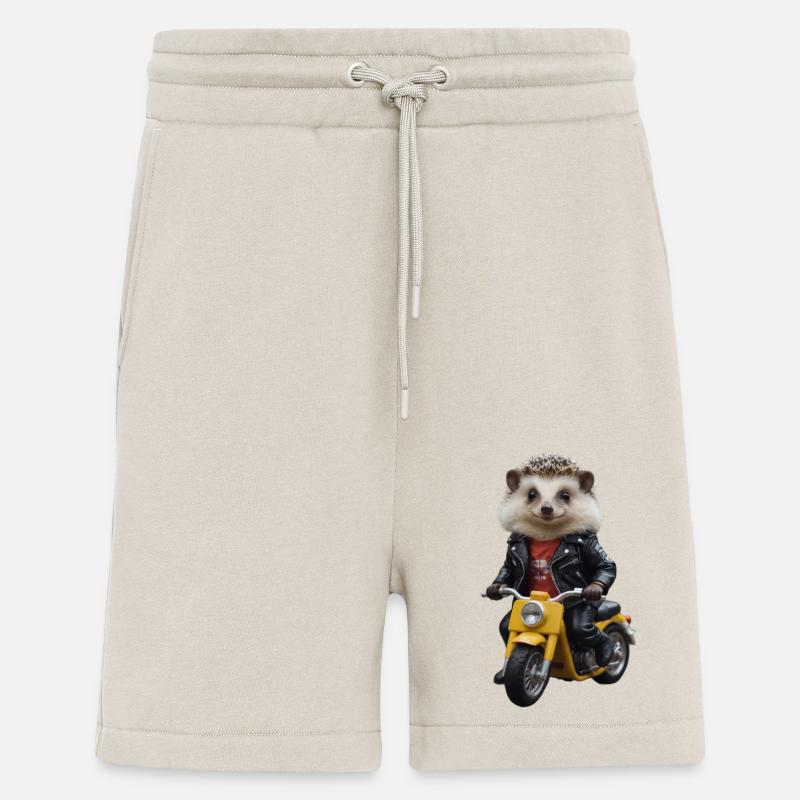 Hérisson scooter - Short bio décontracté fabriqué en UE - WARM CLAY
