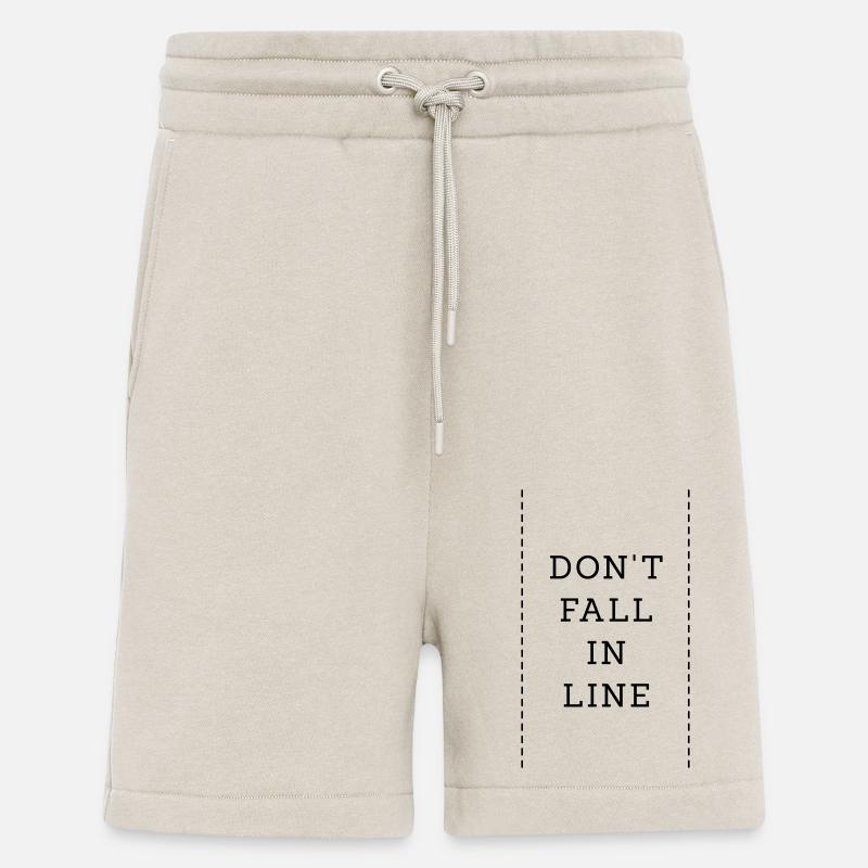 Don't Fall In Line - Shorts - made by SPREAD - WARM CLAY