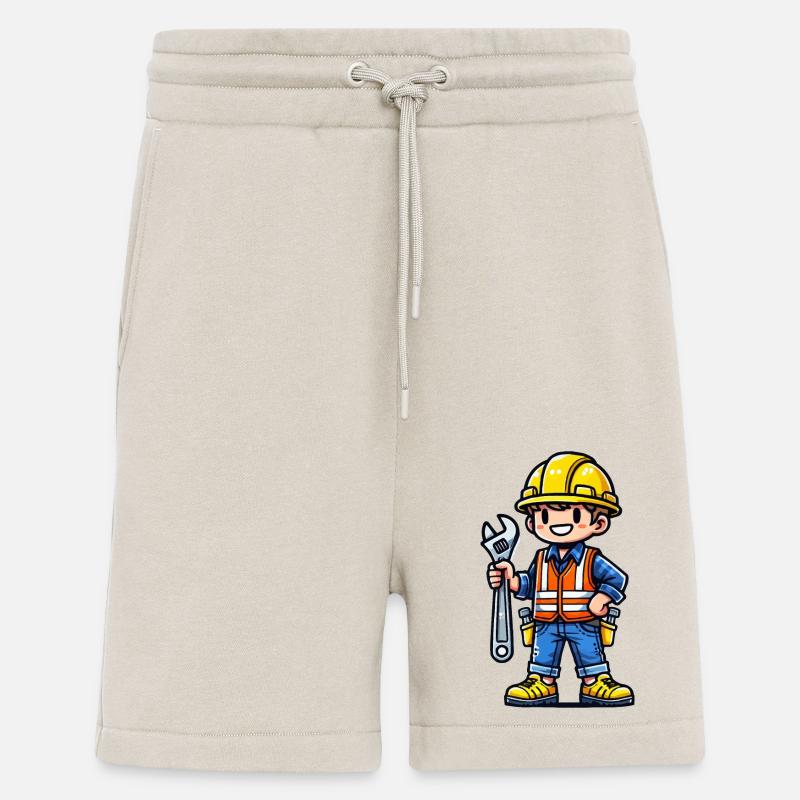 Construction worker - Shorts - made by SPREAD - WARM CLAY