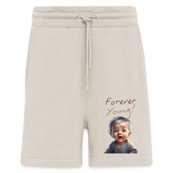 für immer jung - Shorts - made by SPREAD - WARM CLAY - Vorne