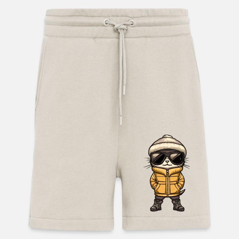 Meerkat Cool Comic - Shorts - made by SPREAD - WARM CLAY