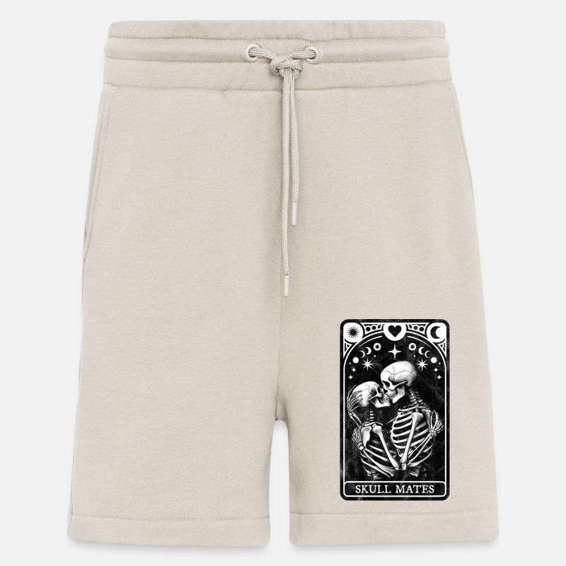 Skull Mates Tarot - Shorts - made by SPREAD - WARM CLAY