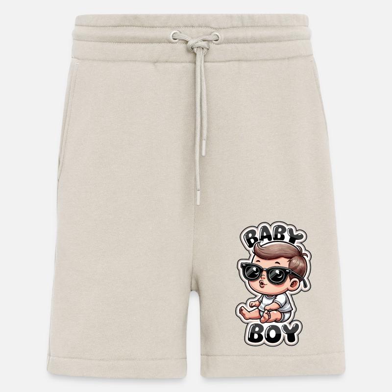 bébé - Short bio décontracté fabriqué en UE - WARM CLAY
