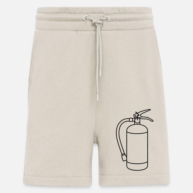fire extinguisher - Shorts - made by SPREAD - WARM CLAY