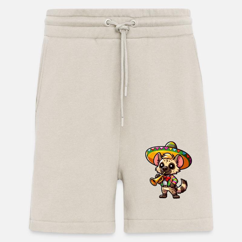 Cinco de Mayo Hyäne Trompeter - Shorts - made by SPREAD - WARM CLAY