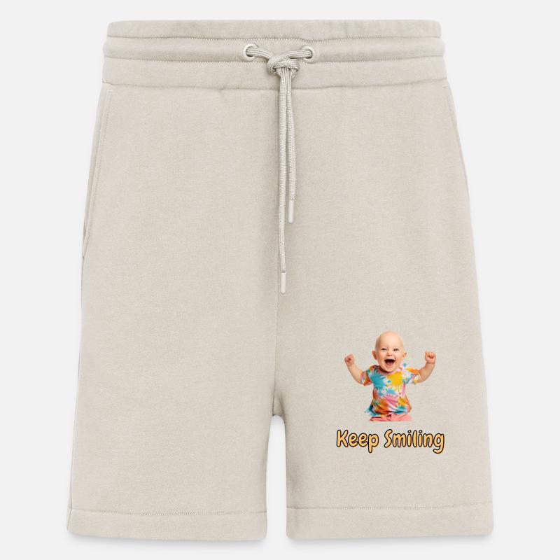 Keep Smiling - Shorts - made by SPREAD - WARM CLAY