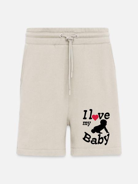 I love my Baby - Shorts - made by SPREAD - WARM CLAY