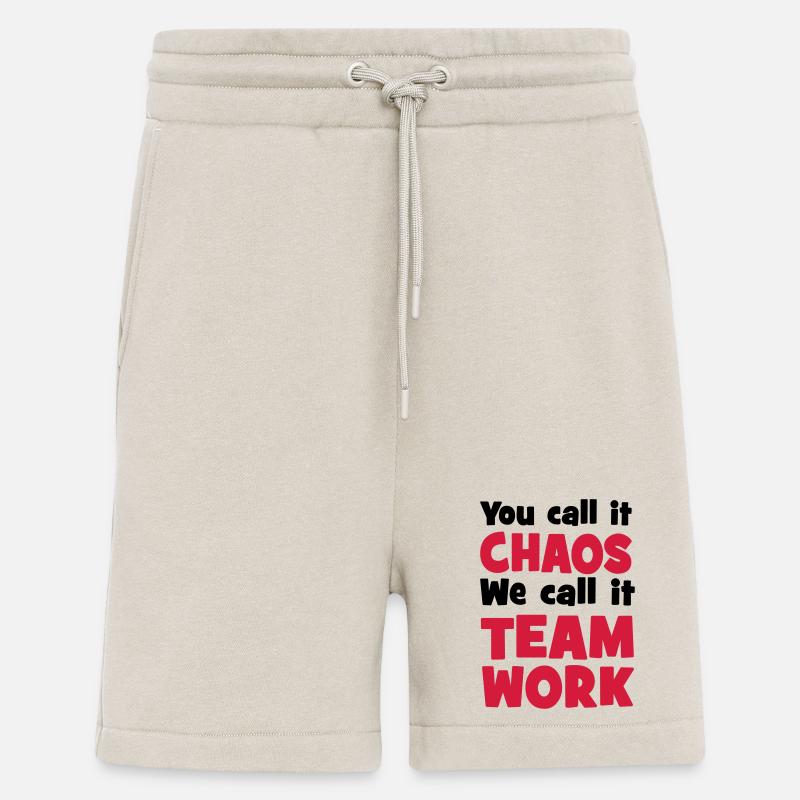 teamwork - Shorts - made by SPREAD - WARM CLAY