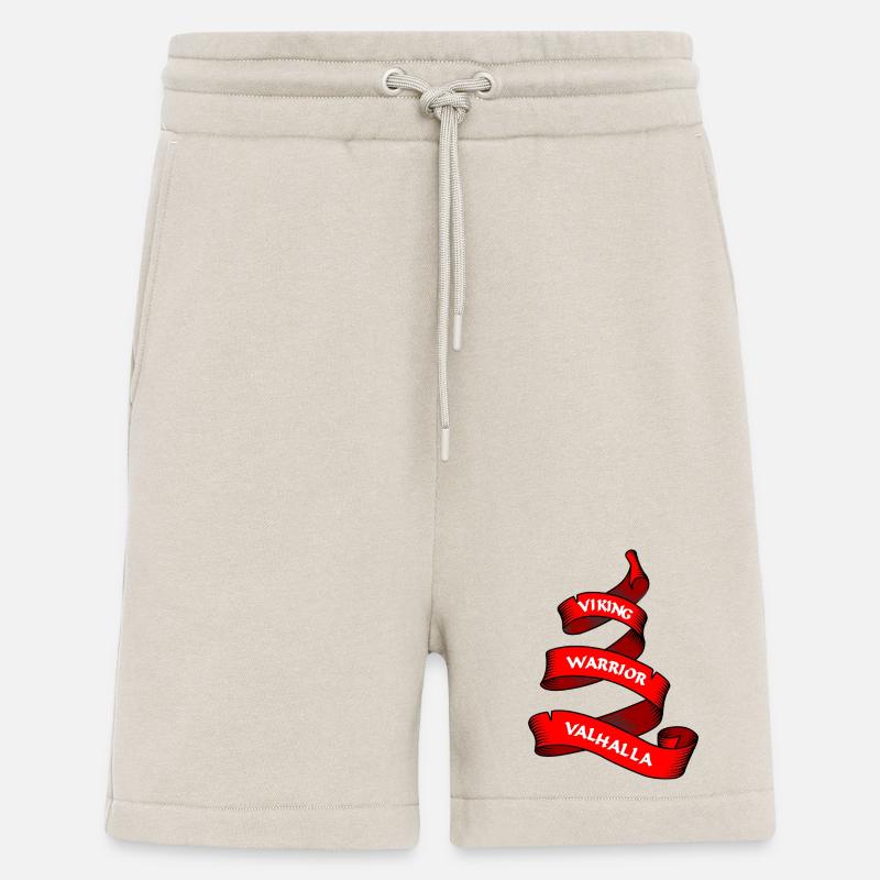 Wikinger Wimpel oder Banner rot - Shorts - made by SPREAD - WARM CLAY