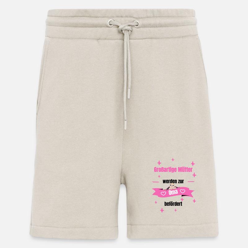 Oma - großartige Mutter - Shorts - made by SPREAD - WARM CLAY