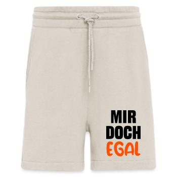 I don't care Statement Indifferent Chill - Shorts - made by SPREAD - WARM CLAY - Front